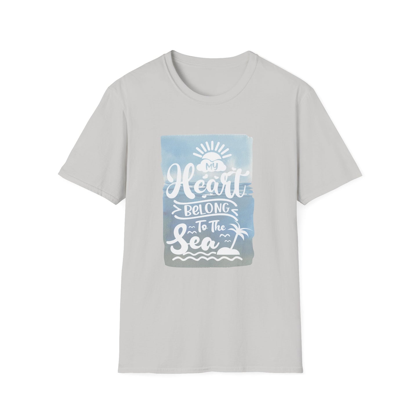 My Heart Belongs to the Sea Unisex Softstyle T-Shirt