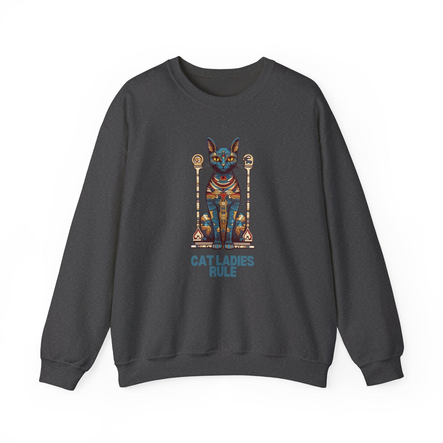 Cat Ladies Rule Unisex Heavy Blend™ Crewneck Sweatshirt