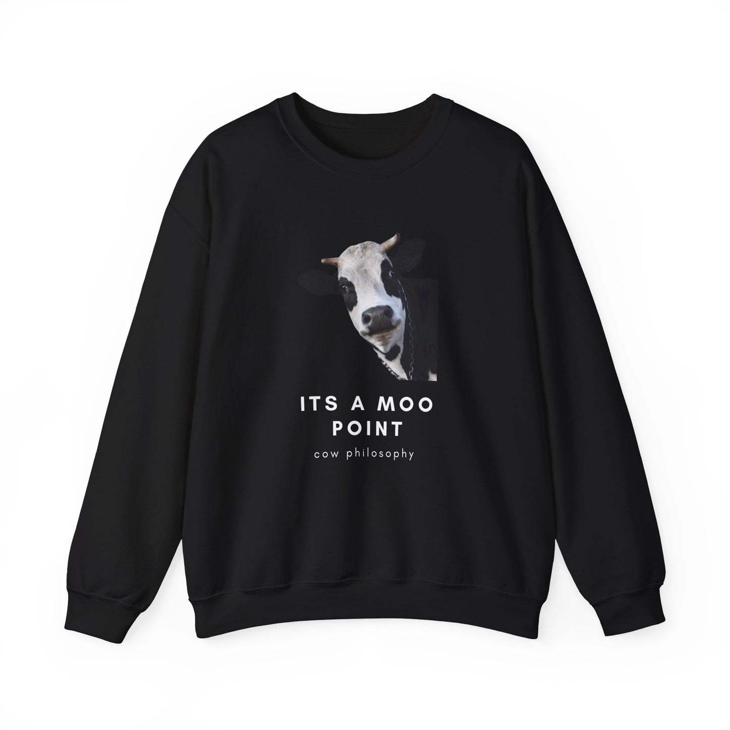 Moo Point Unisex Heavy Blend™ Crewneck Sweatshirt