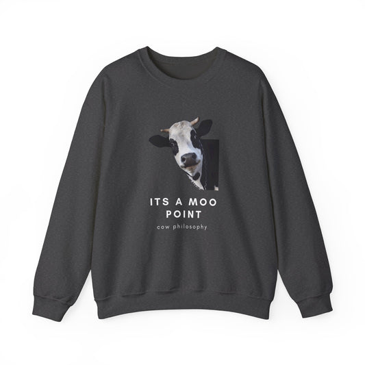 Moo Point Unisex Heavy Blend™ Crewneck Sweatshirt