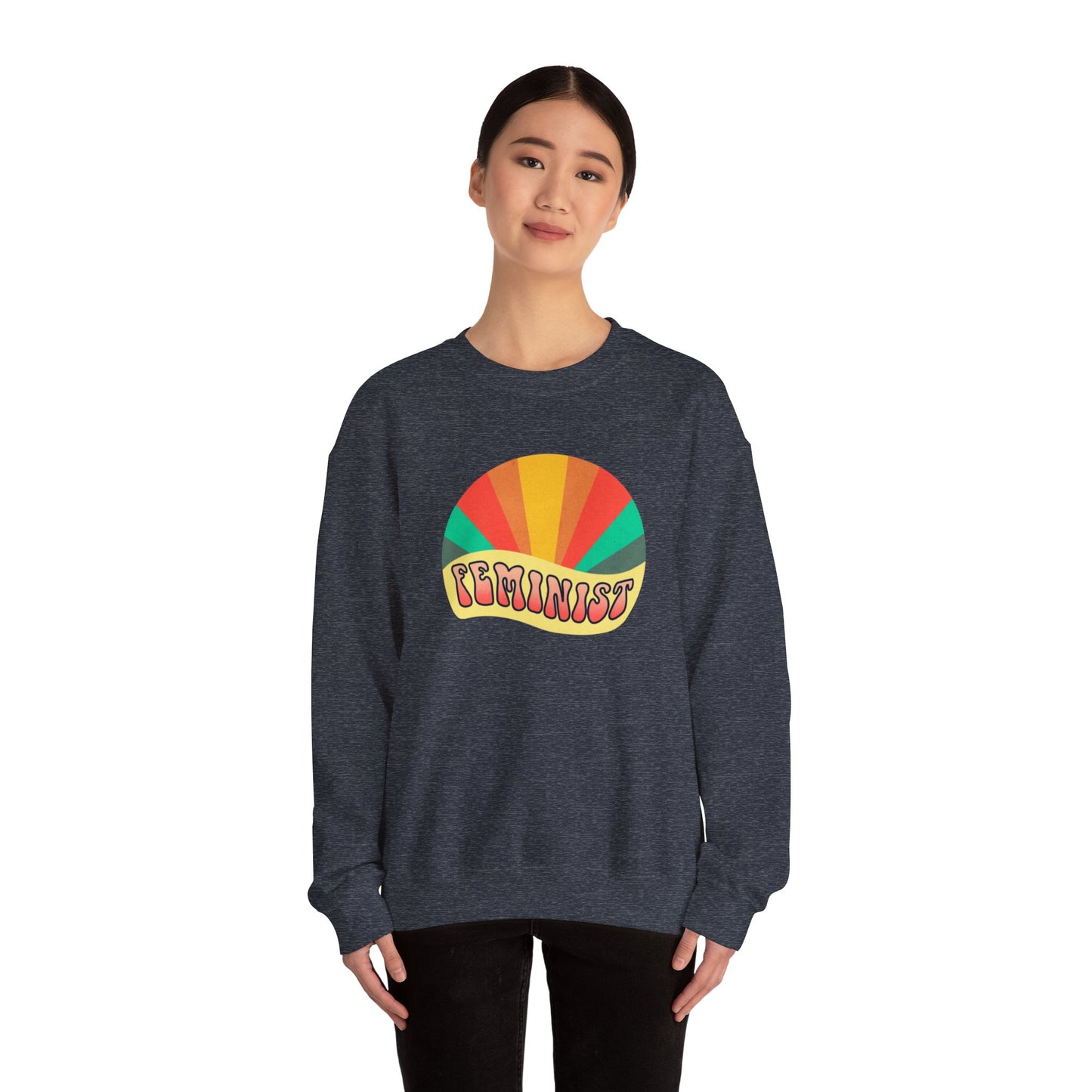 Feminist Unisex Heavy Blend™ Crewneck Sweatshirt