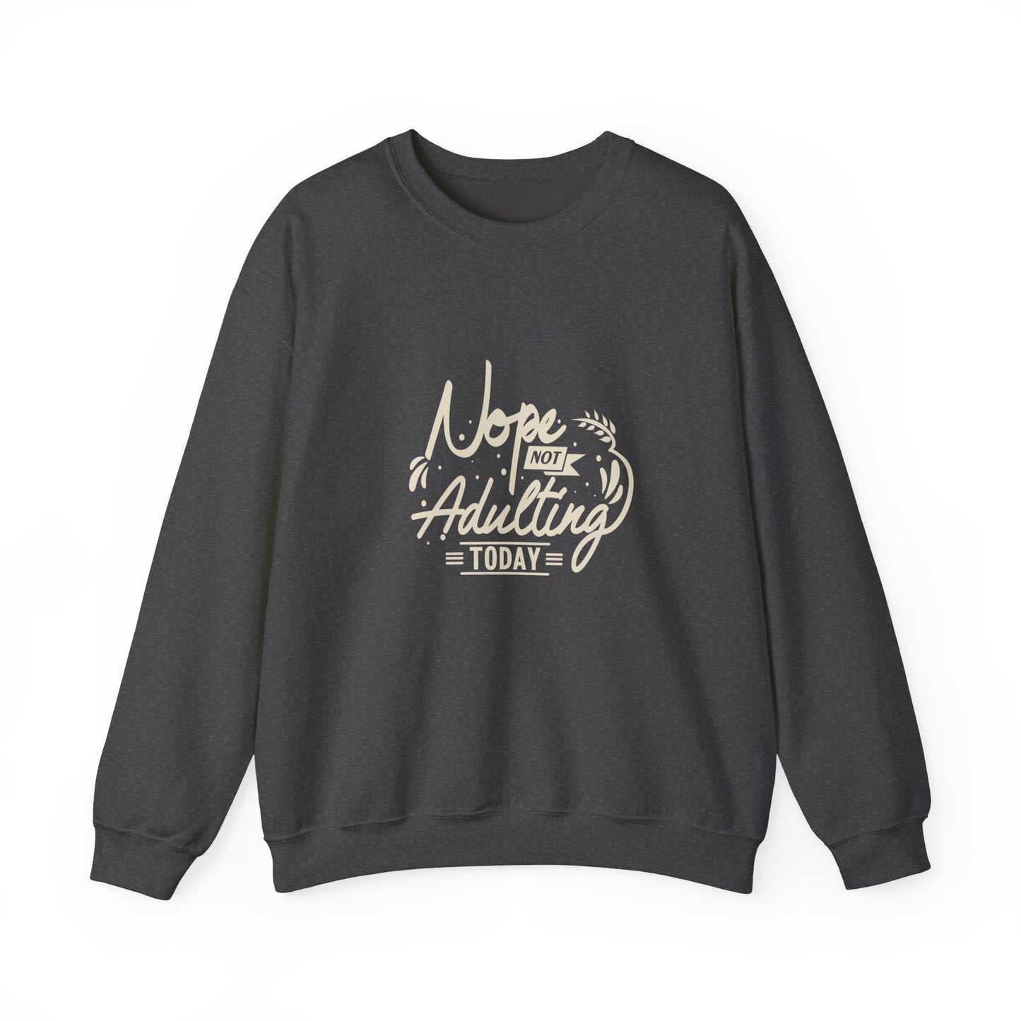 Not Adulting Unisex Heavy Blend™ Crewneck Sweatshirt