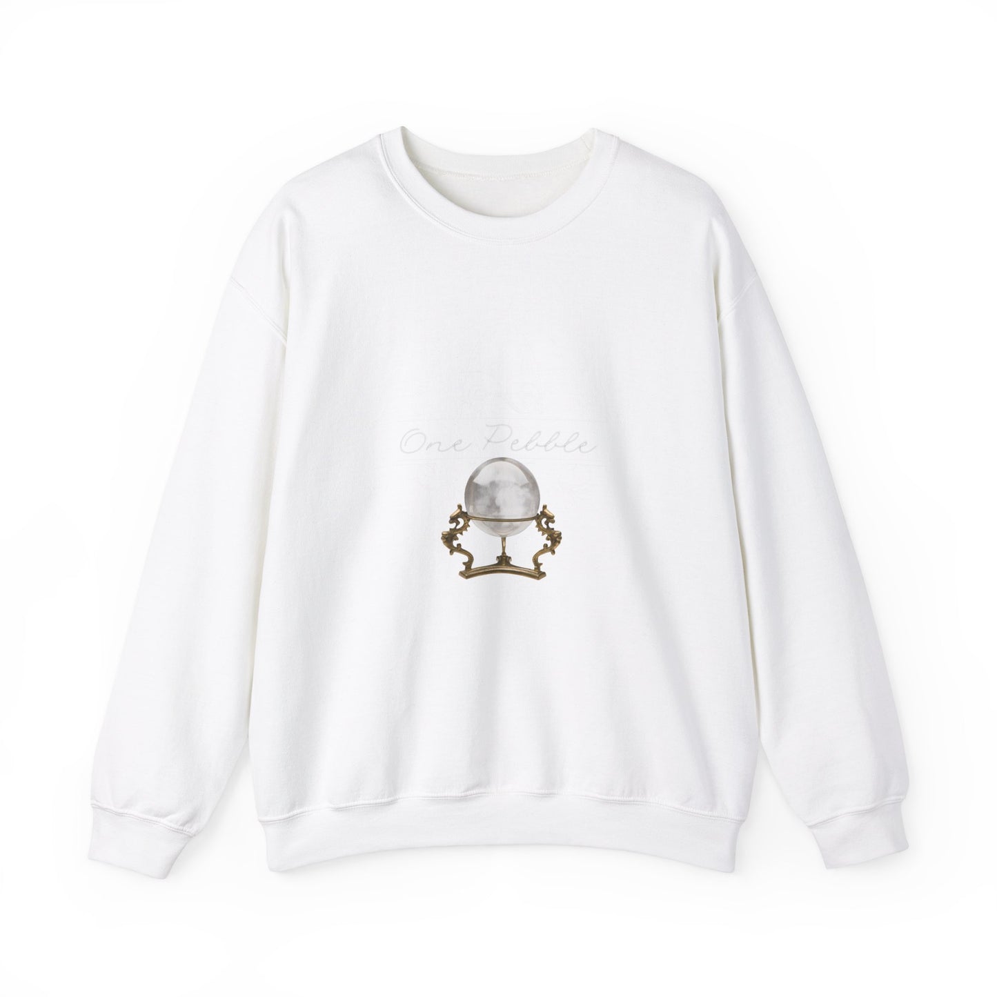 One Pebble Sphere Unisex Heavy Blend™ Crewneck Sweatshirt