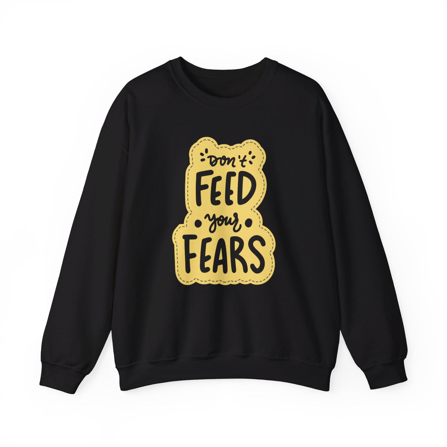 Don’t Feed Fears Unisex Heavy Blend™ Crewneck Sweatshirt