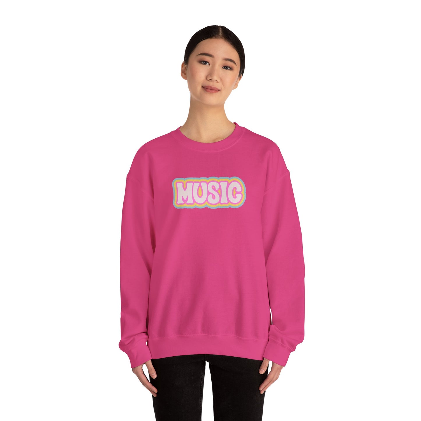 Music Unisex Heavy Blend™ Crewneck Sweatshirt