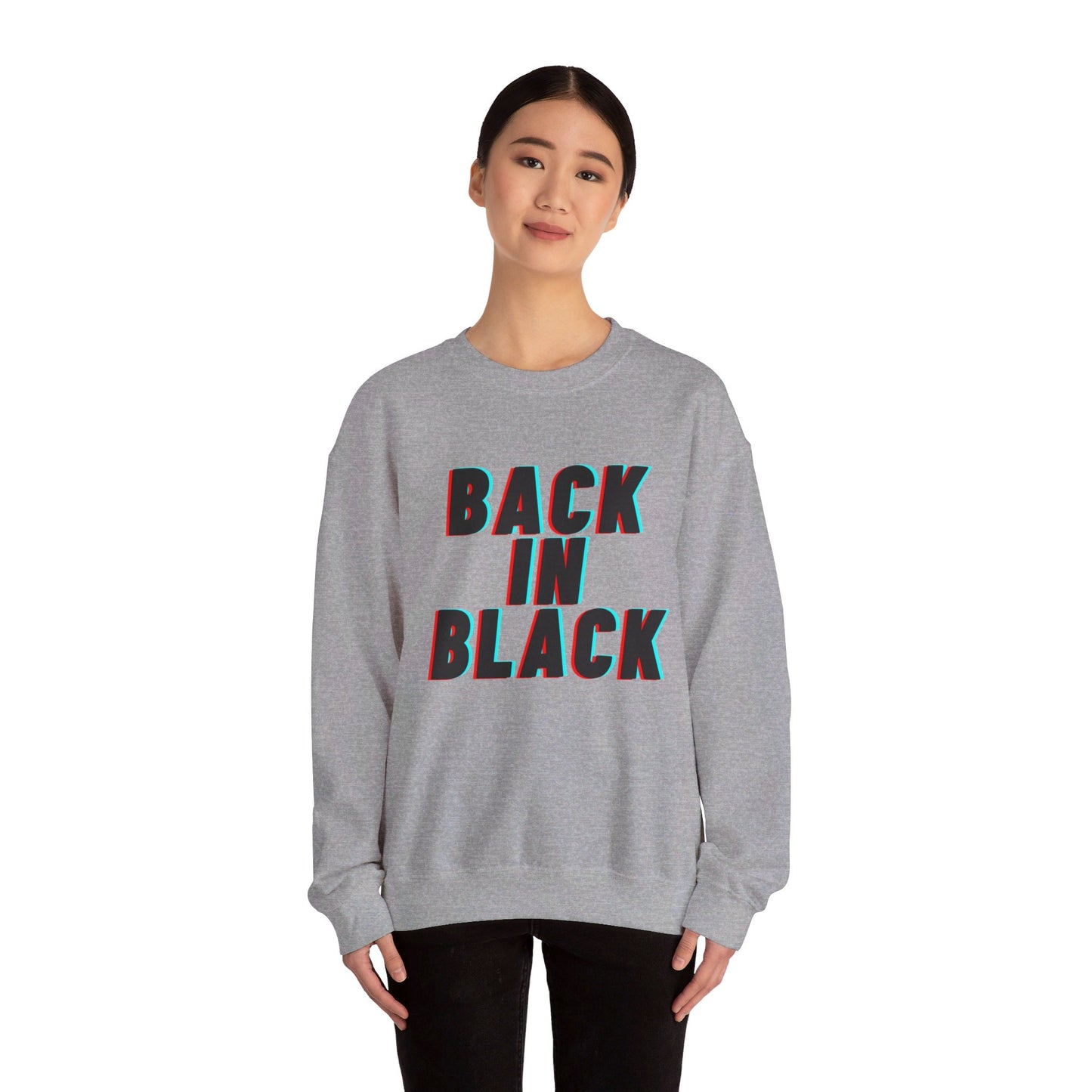 Back in Black Unisex Heavy Blend™ Crewneck Sweatshirt