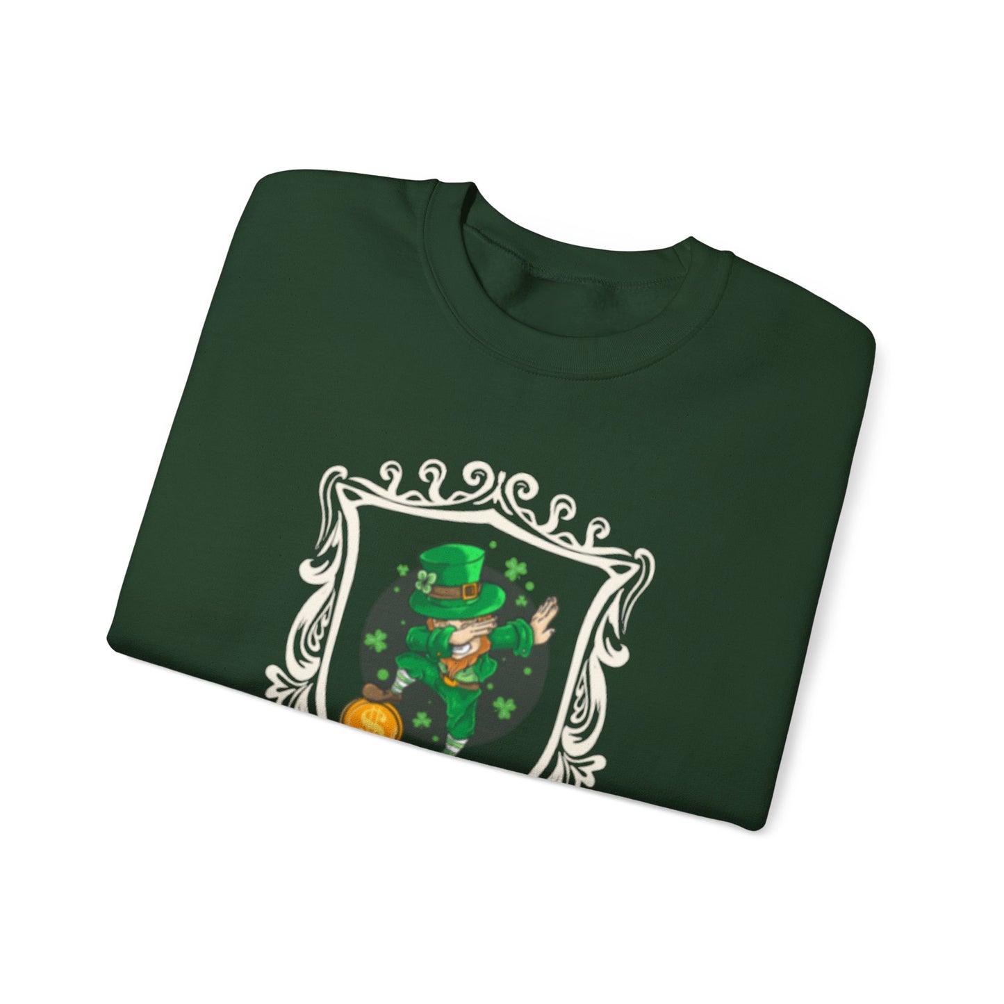 Lucky Leprechaun St. Patrick’s Day Unisex Heavy Blend™ Crewneck Sweatshirt