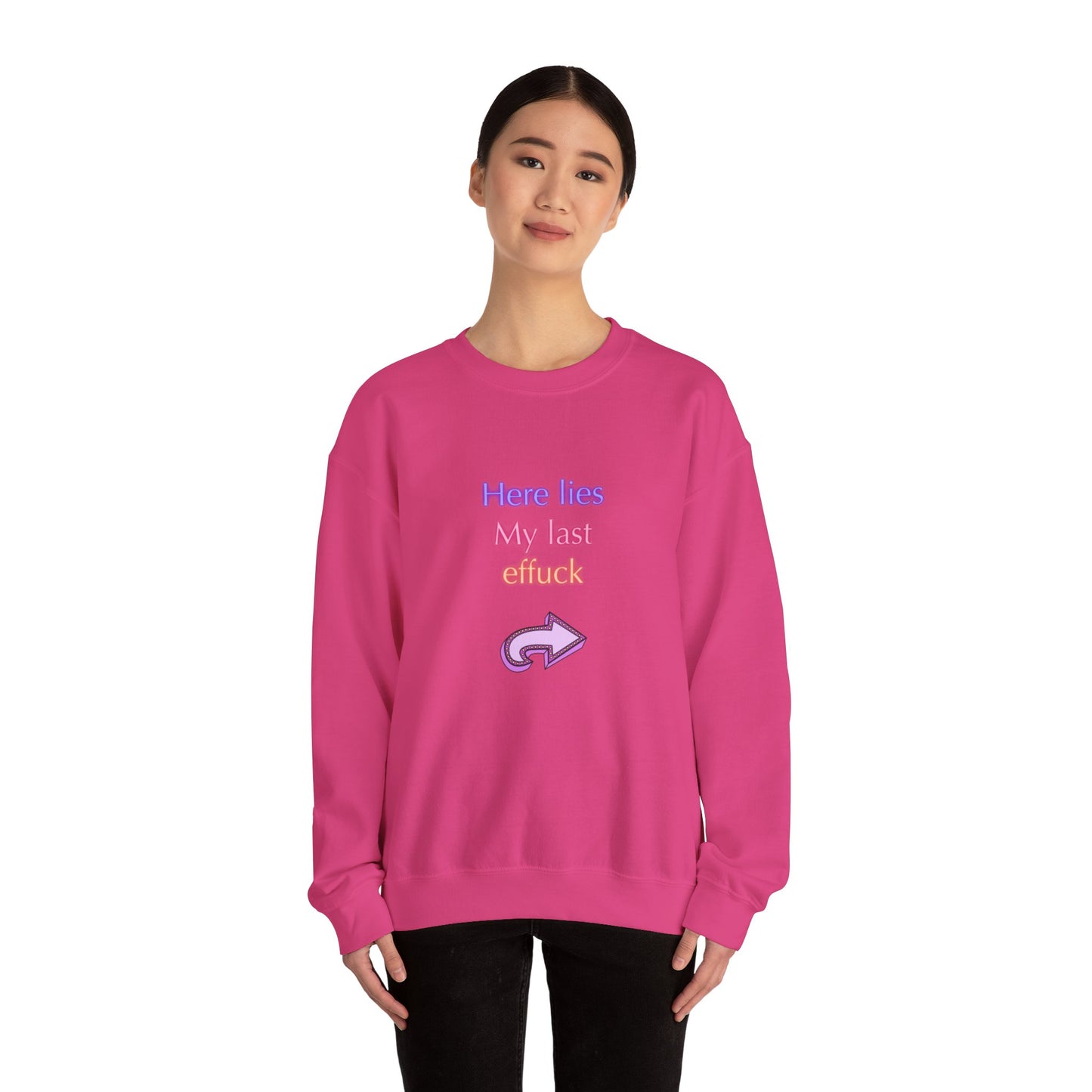 Last Effuck Unisex Heavy Blend™ Crewneck Sweatshirt