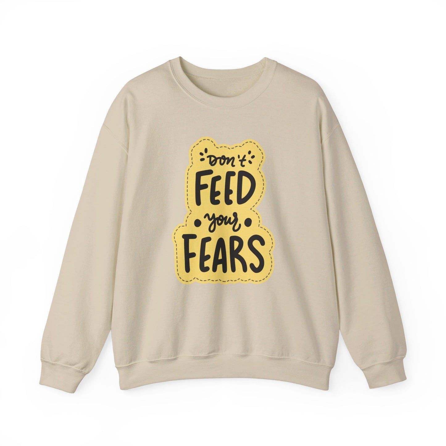 Don’t Feed Fears Unisex Heavy Blend™ Crewneck Sweatshirt