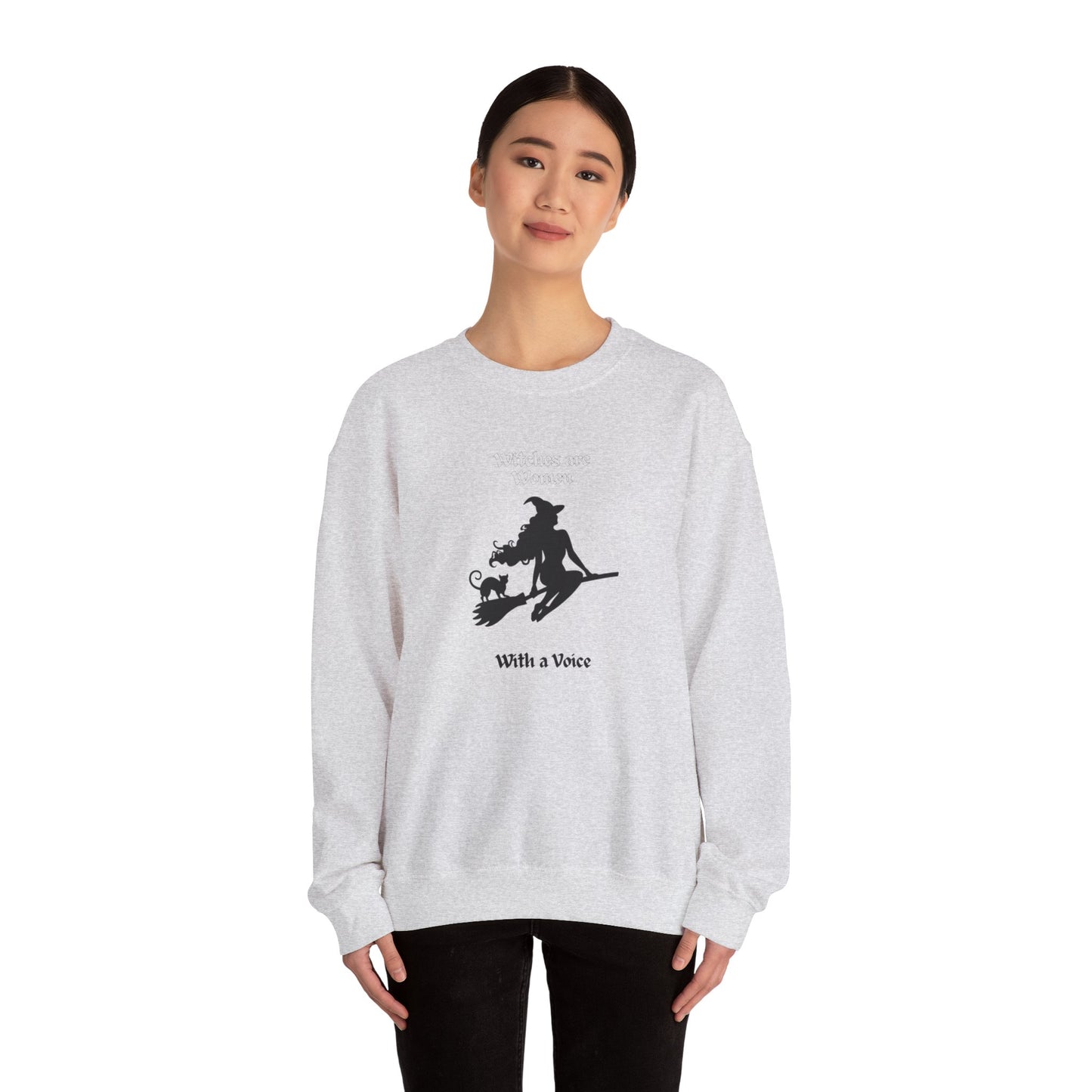 Witches are Women Unisex Heavy Blend™ Crewneck Sweatshirt