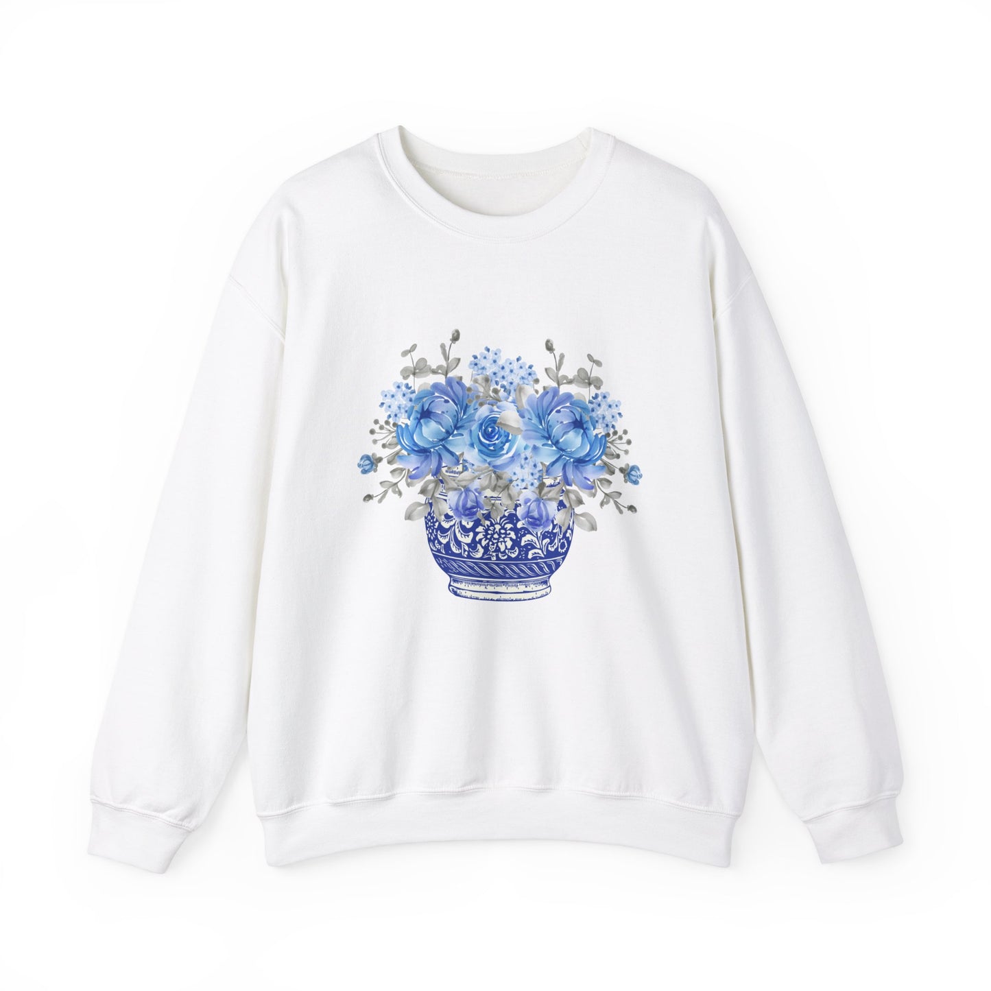 Delft Blue Unisex Heavy Blend™ Crewneck Sweatshirt