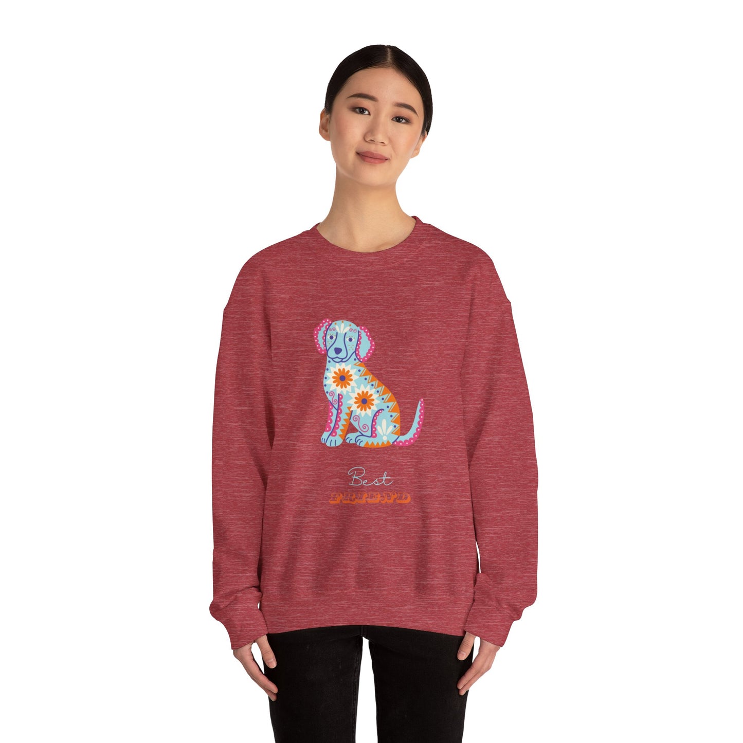 Best Friend Unisex Heavy Blend™ Crewneck Sweatshirt