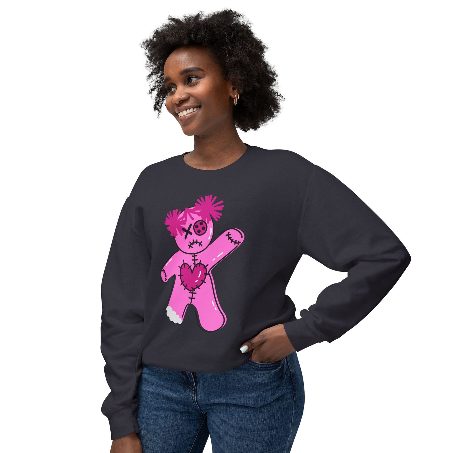 Susie Voodoo Unisex Lightweight Crewneck Sweatshirt