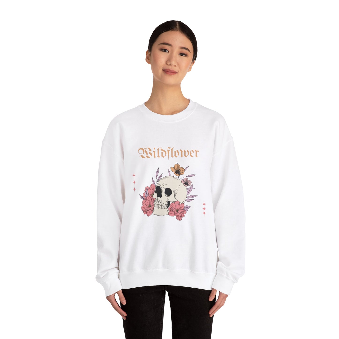 Wildflower Unisex Heavy Blend™ Crewneck Sweatshirt