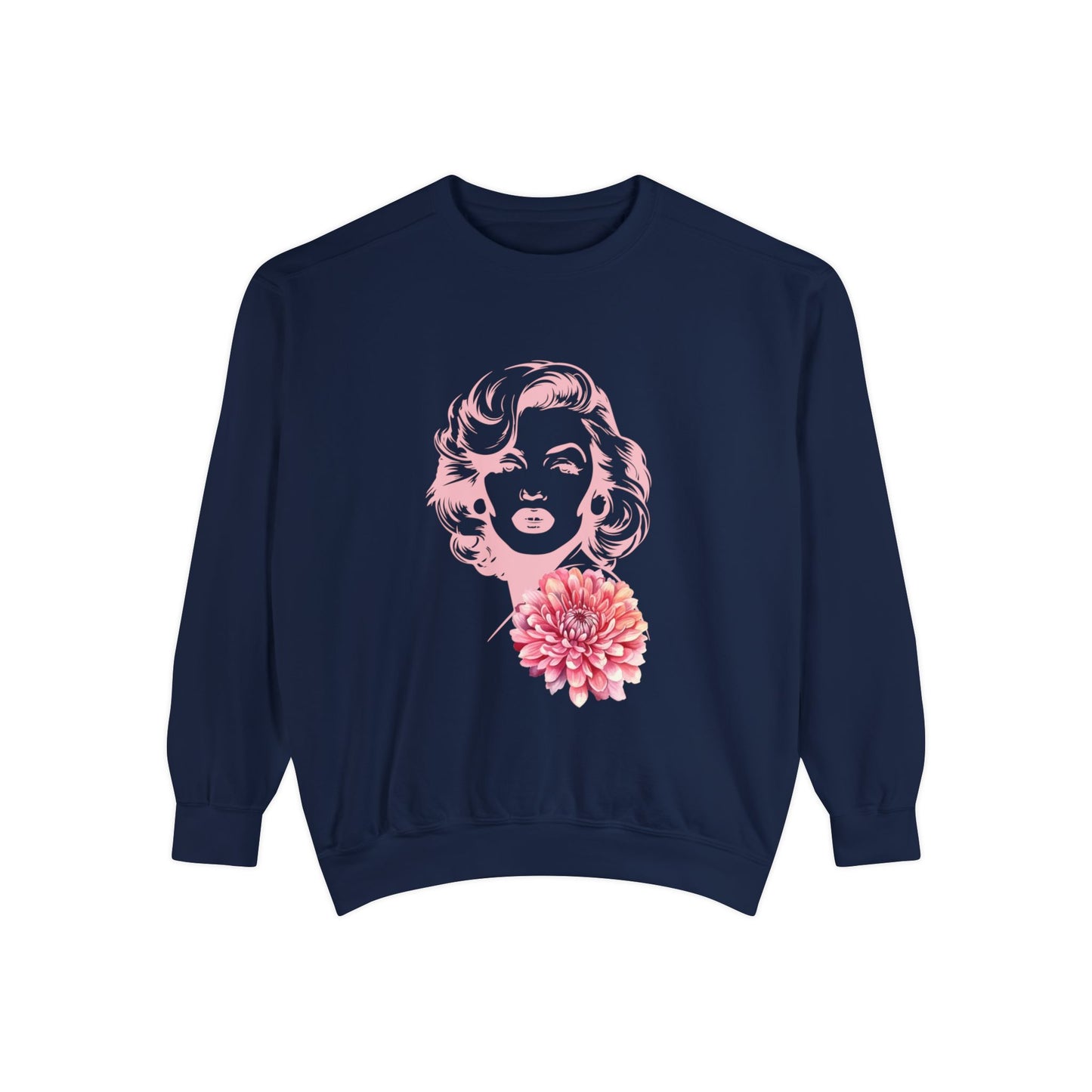 Marilyn Unisex Garment-Dyed Sweatshirt