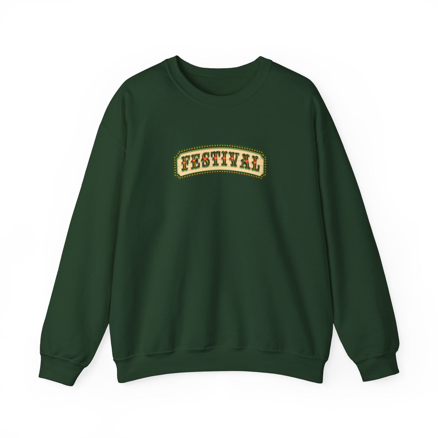 Festival Christmas Unisex Heavy Blend™ Crewneck Sweatshirt