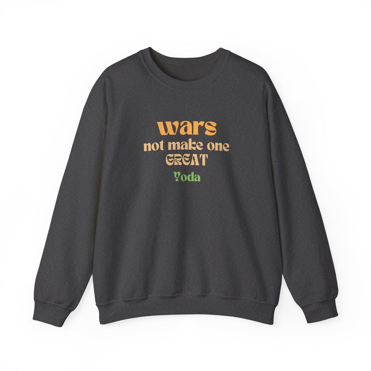 Wars Yoda Unisex Heavy Blend™ Crewneck Sweatshirt