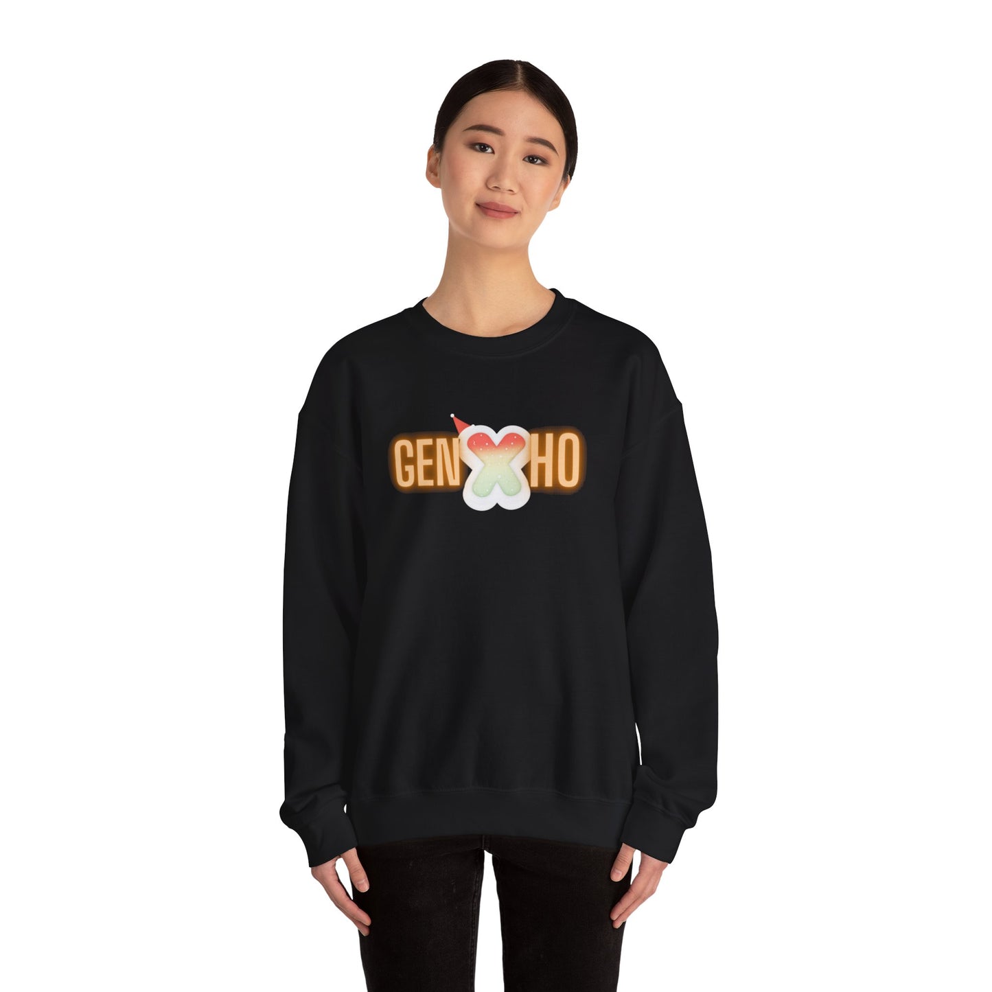 GenXHo Unisex Heavy Blend™ Crewneck Sweatshirt