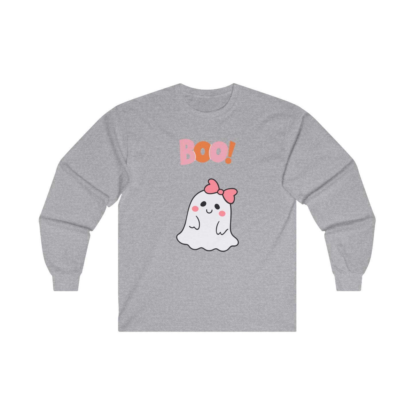 Pink Boo Unisex Ultra Cotton Long Sleeve Tee