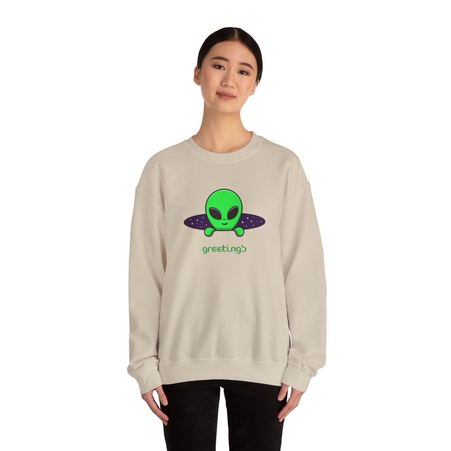 Greetings Unisex Heavy Blend™ Crewneck Sweatshirt