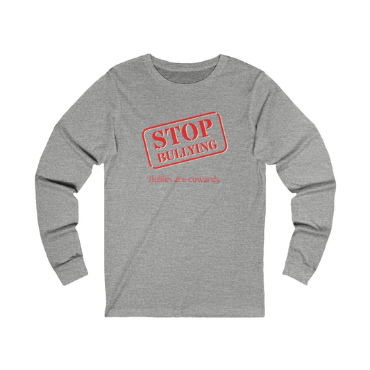 Stop Bullying Unisex Jersey Long Sleeve Tee