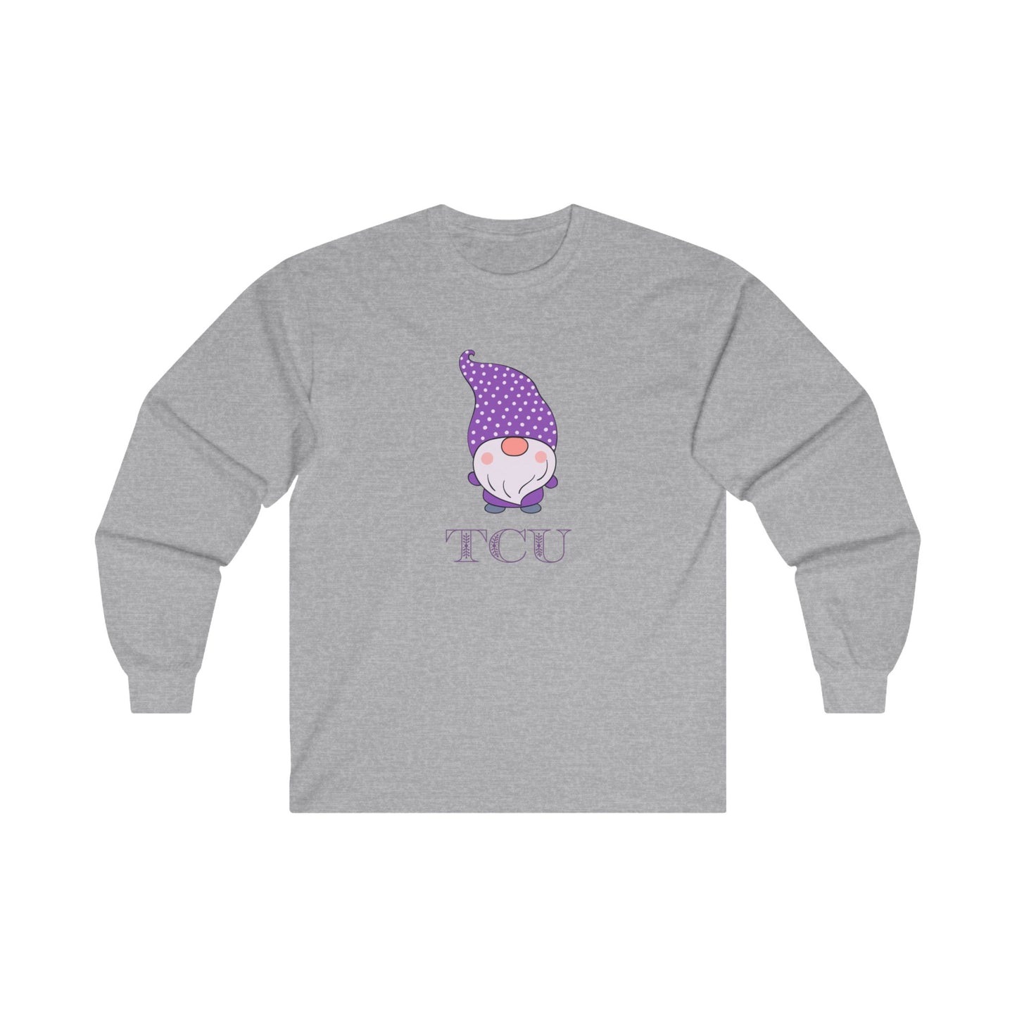 TCU Lucky Gnome Unisex Ultra Cotton Long Sleeve Tee