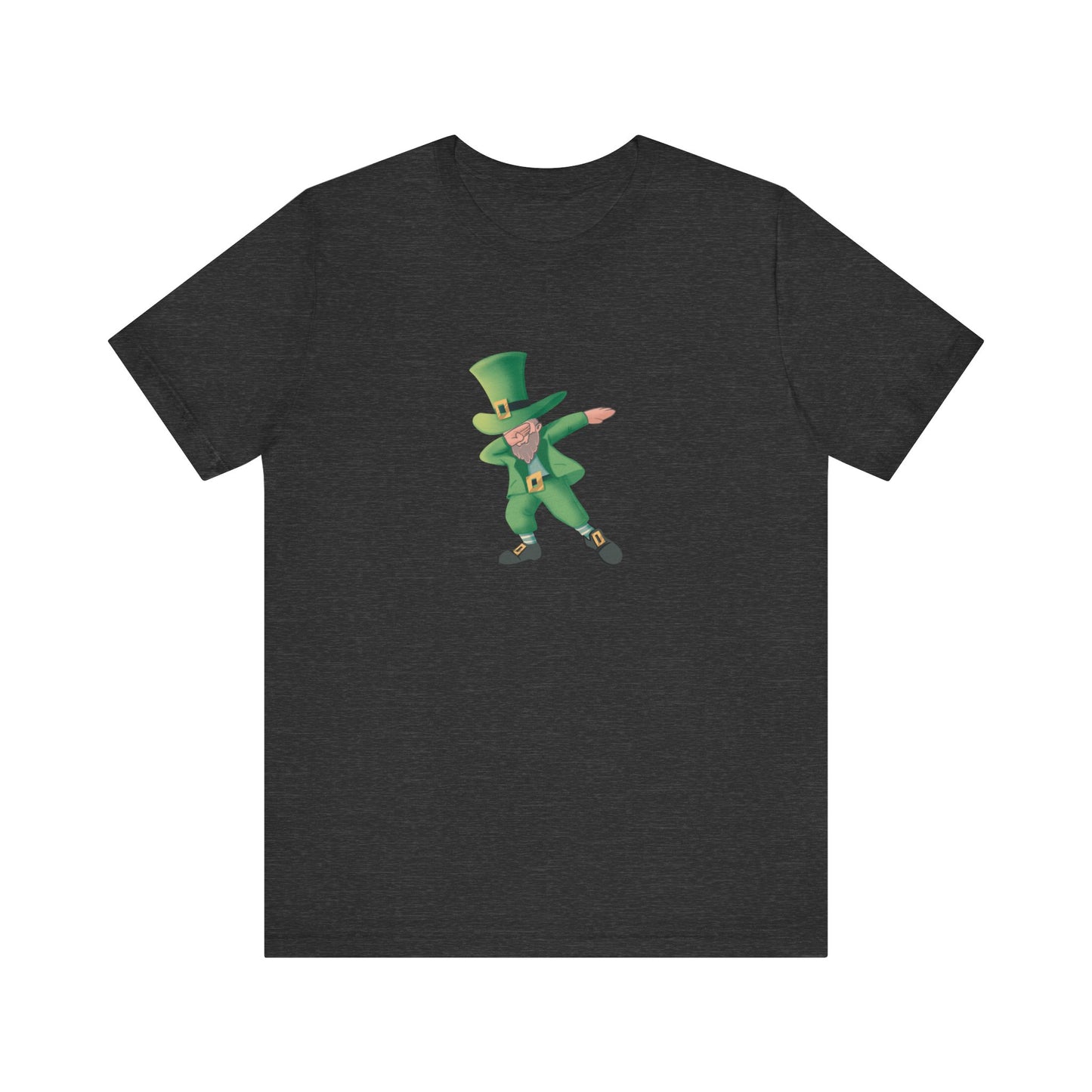 Dabbin Leprechaun St Patrick’s Day Unisex Jersey Short Sleeve Tee