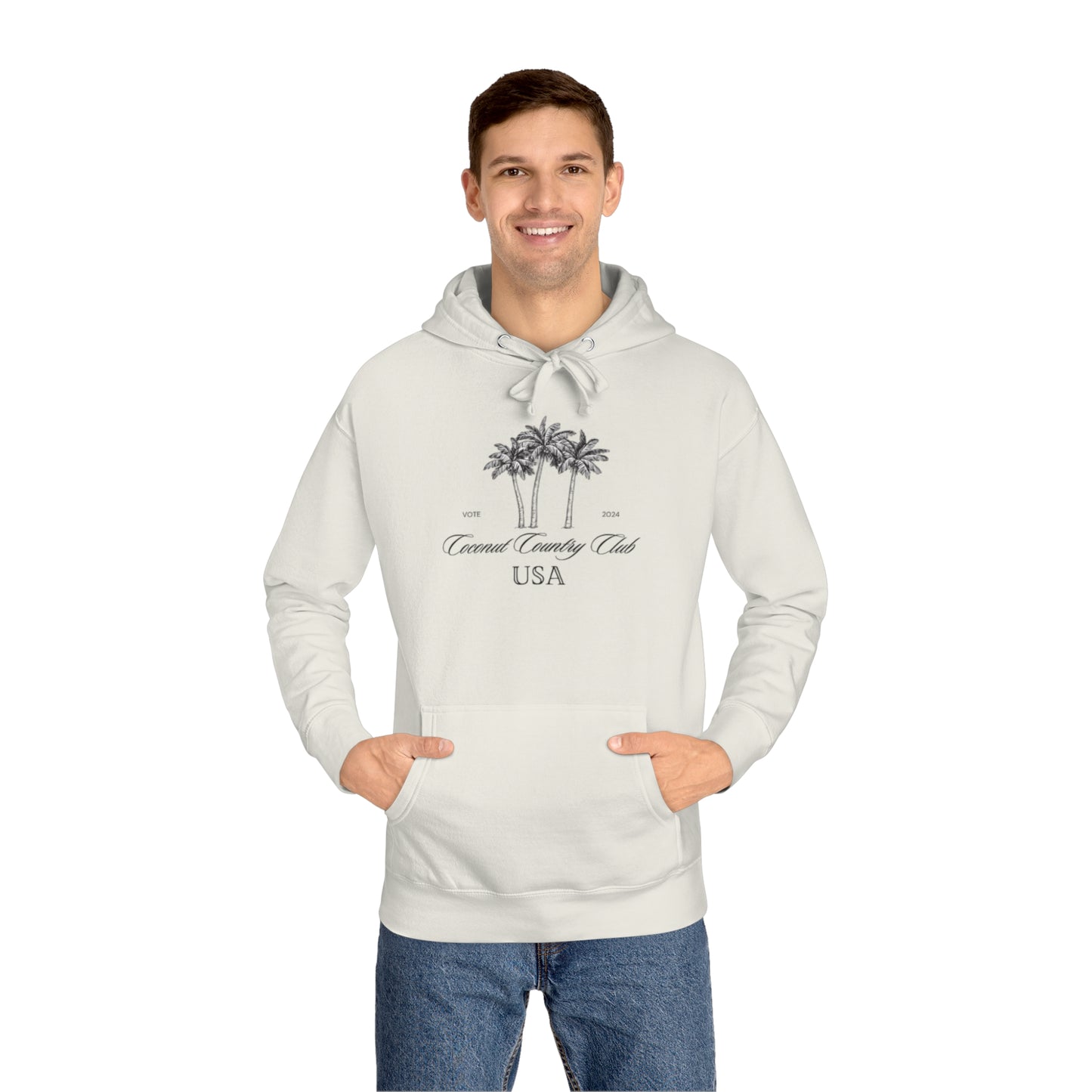 Coconut Country Club Unisex Fleece Hoodie