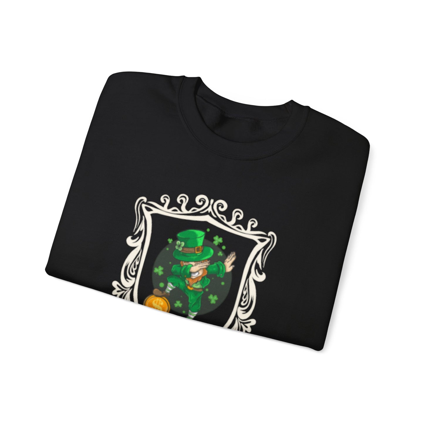 Lucky Leprechaun St. Patrick’s Day Unisex Heavy Blend™ Crewneck Sweatshirt