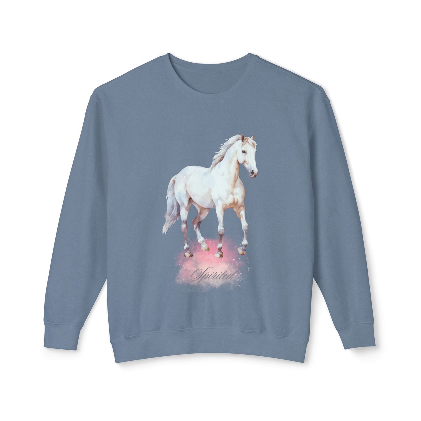 Spirited Unisex Lightweight Crewneck Sweatshirt