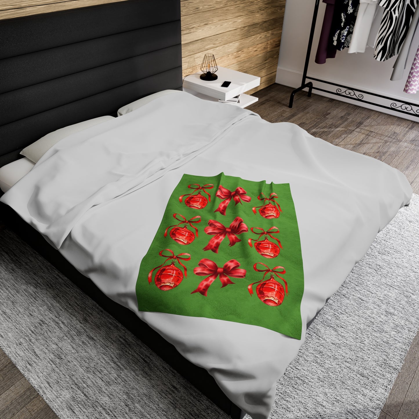 Christmas Velveteen Plush Blanket