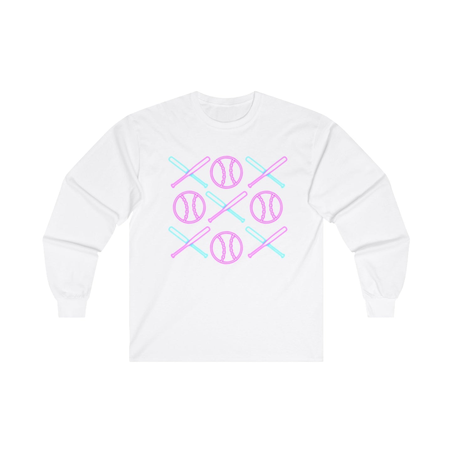 Neon Baseball Unisex Ultra Cotton Long Sleeve Tee