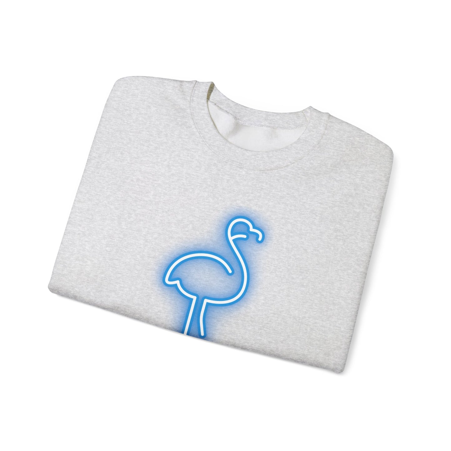 Neon Harris Walz Flamingo Unisex Heavy Blend™ Crewneck Sweatshirt