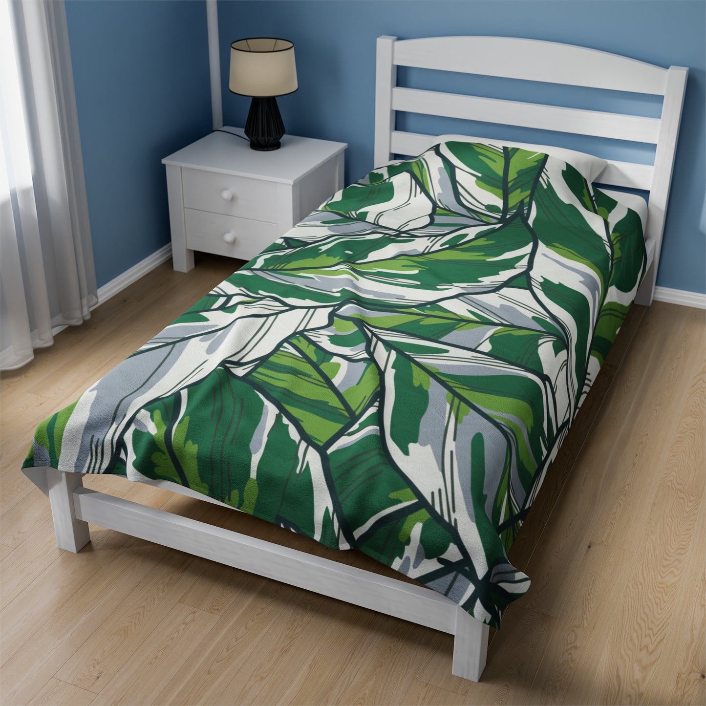 Tropic Velveteen Plush Blanket