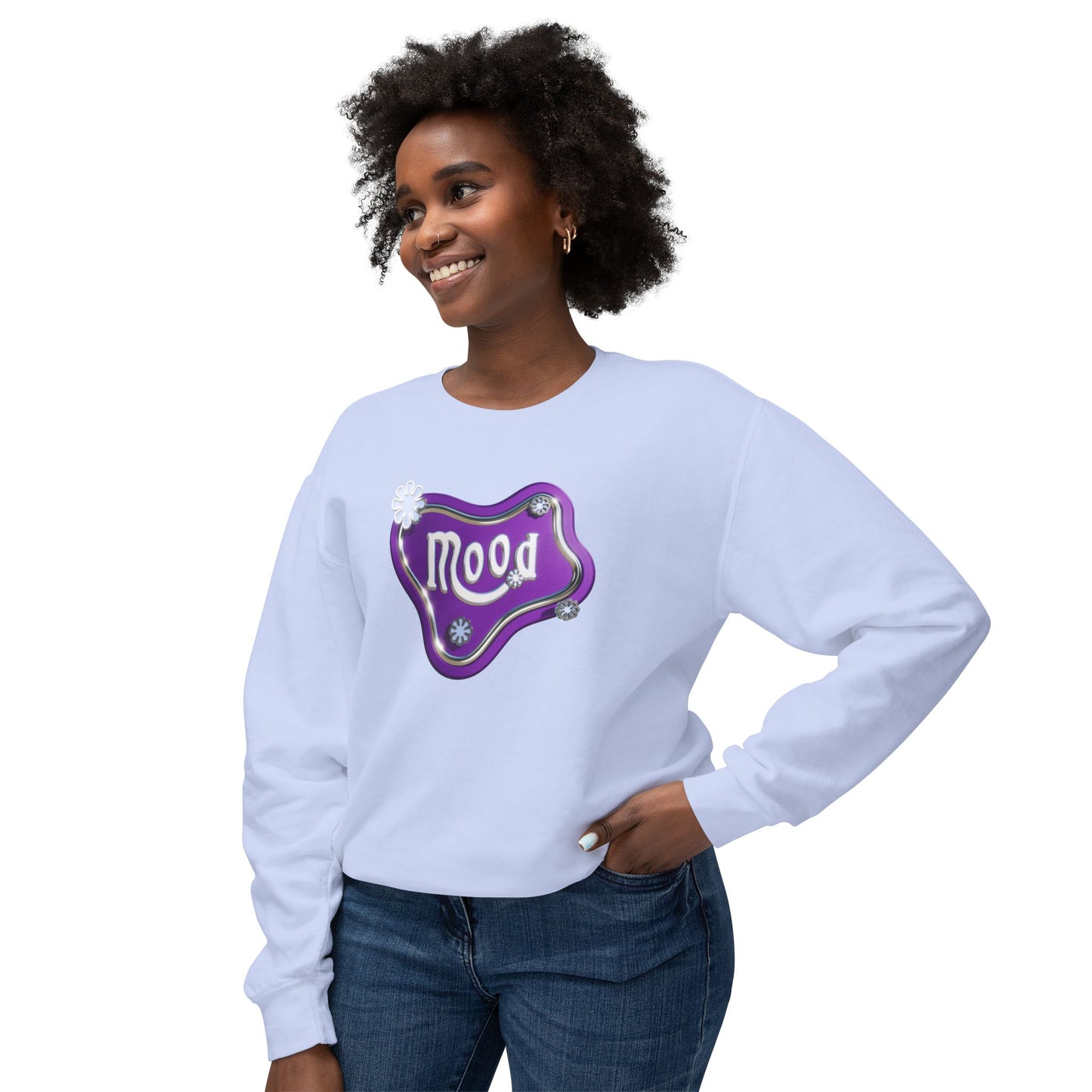 Mood Unisex Lightweight Crewneck Sweatshirt