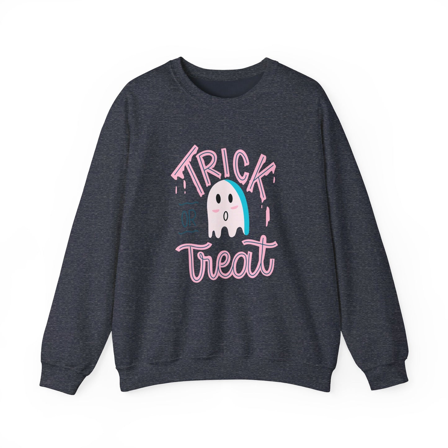 Pastel Trick or Treat Unisex Heavy Blend™ Crewneck Sweatshirt