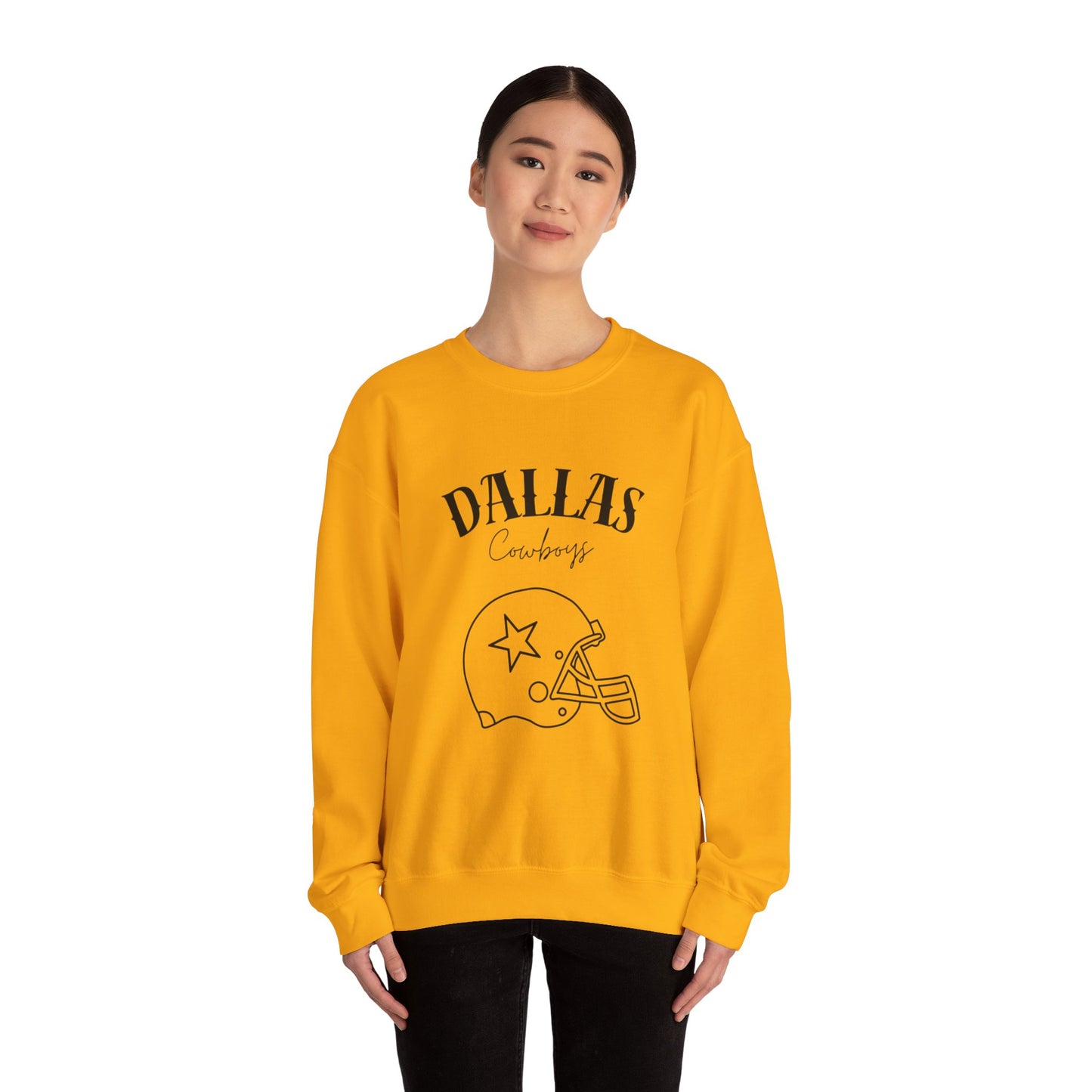 Dallas Helmet Unisex Heavy Blend™ Crewneck Sweatshirt