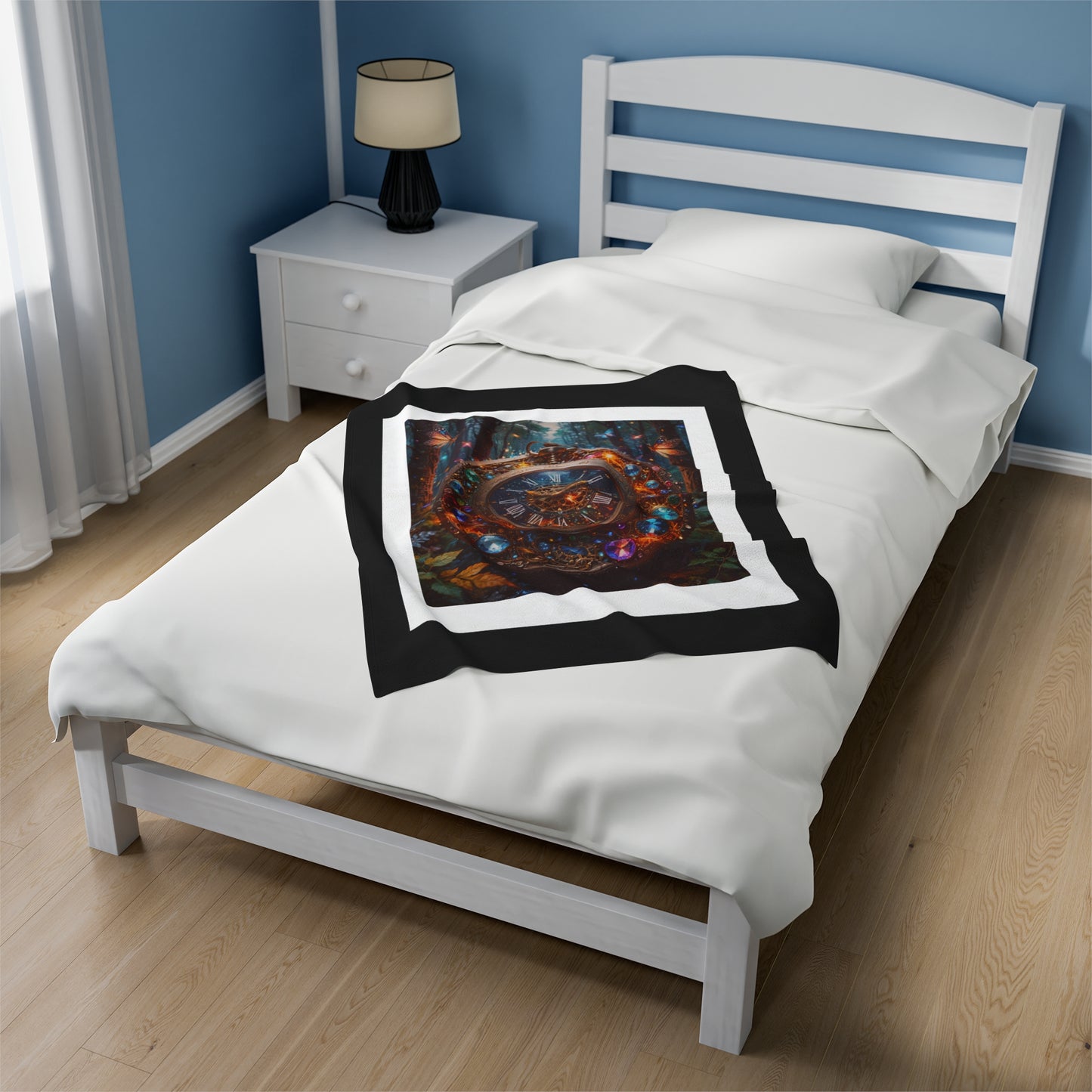 Numerology 10:10 Velveteen Plush Blanket