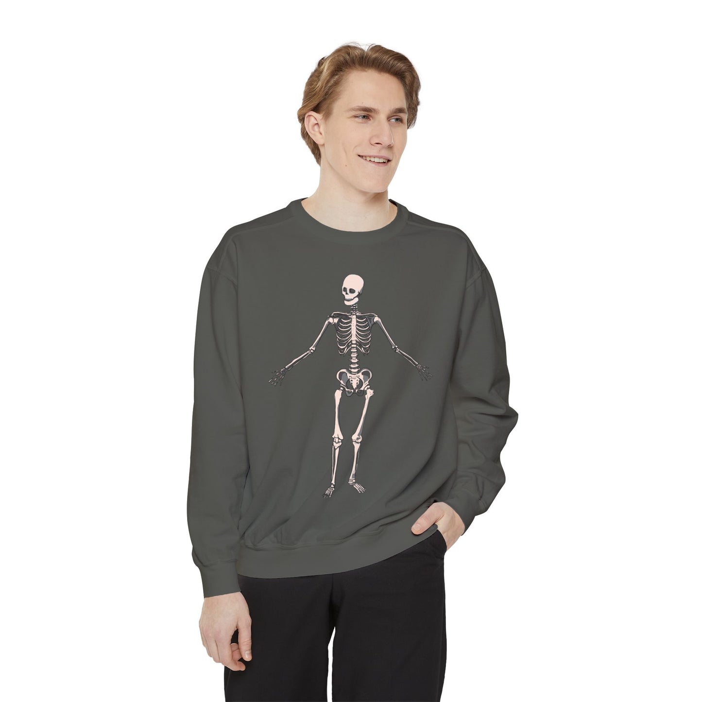 Mr Bones Unisex Garment-Dyed Sweatshirt