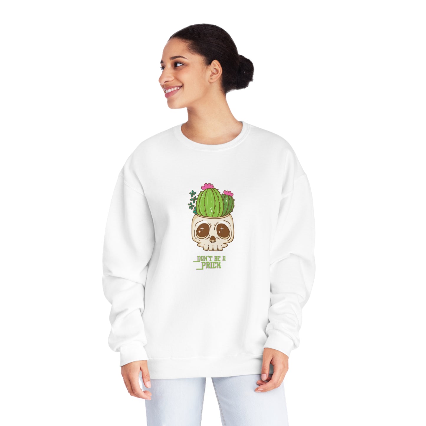 Don’t Be A Prick Unisex NuBlend® Crewneck Sweatshirt