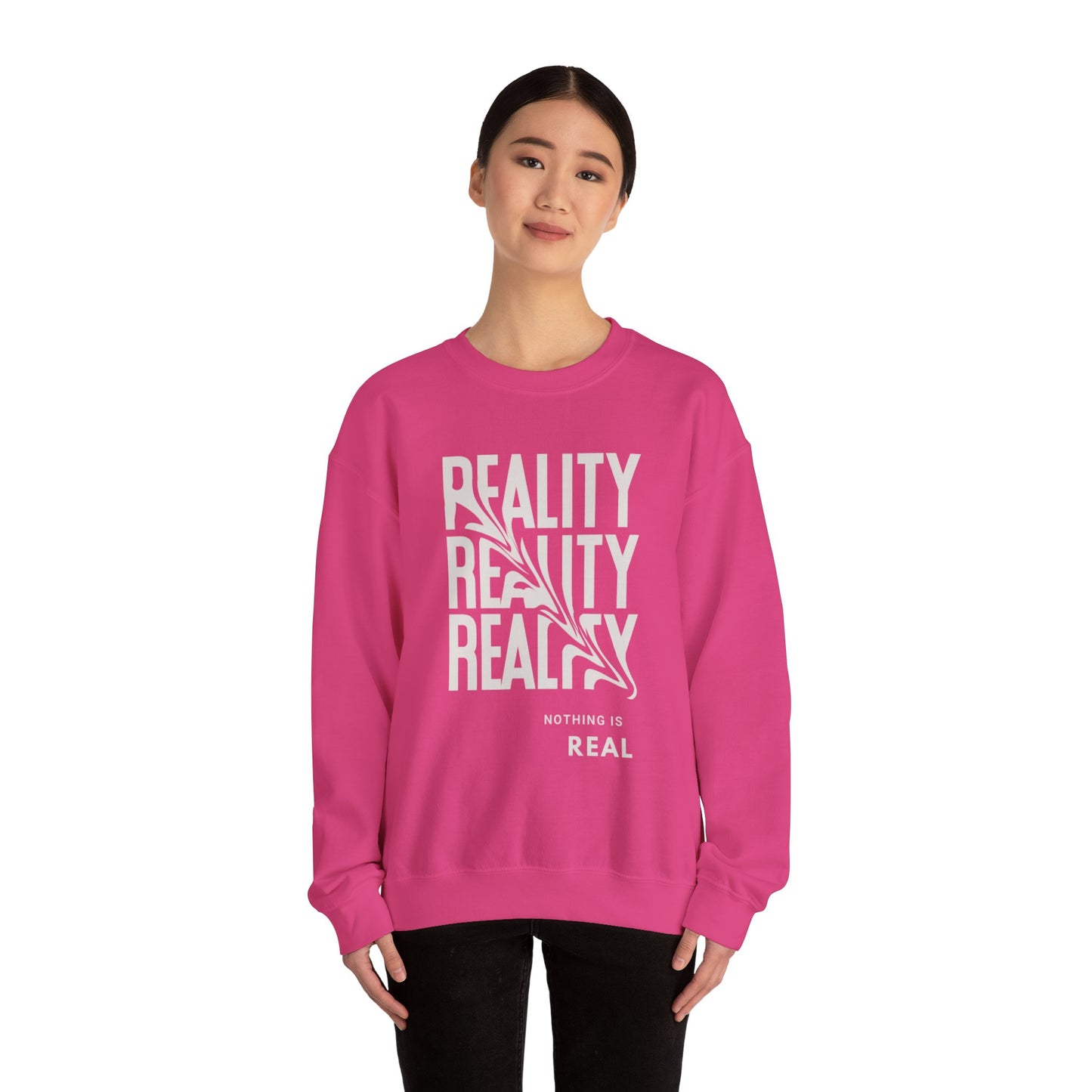 Nothing Is Real Unisex Heavy Blend™ Crewneck Sweatshirt