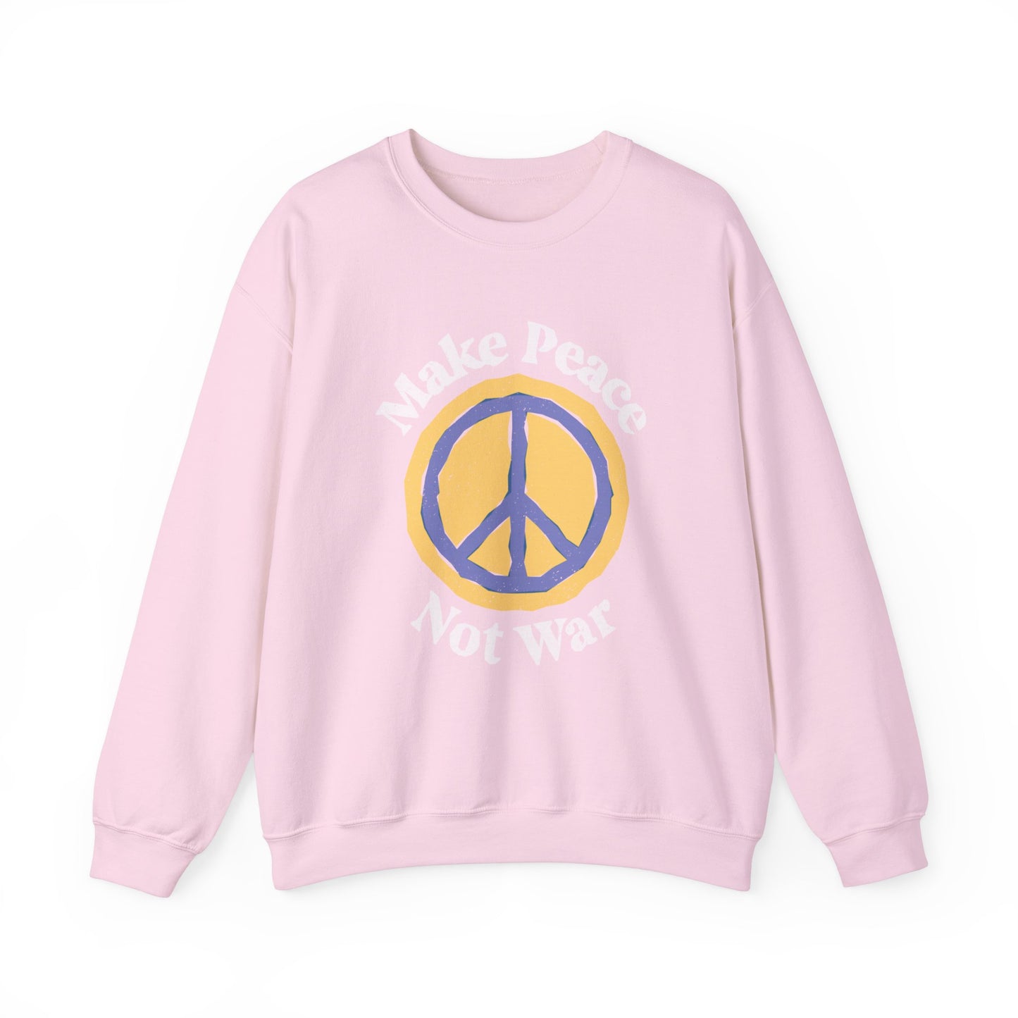 Peace Not War Unisex Heavy Blend™ Crewneck Sweatshirt