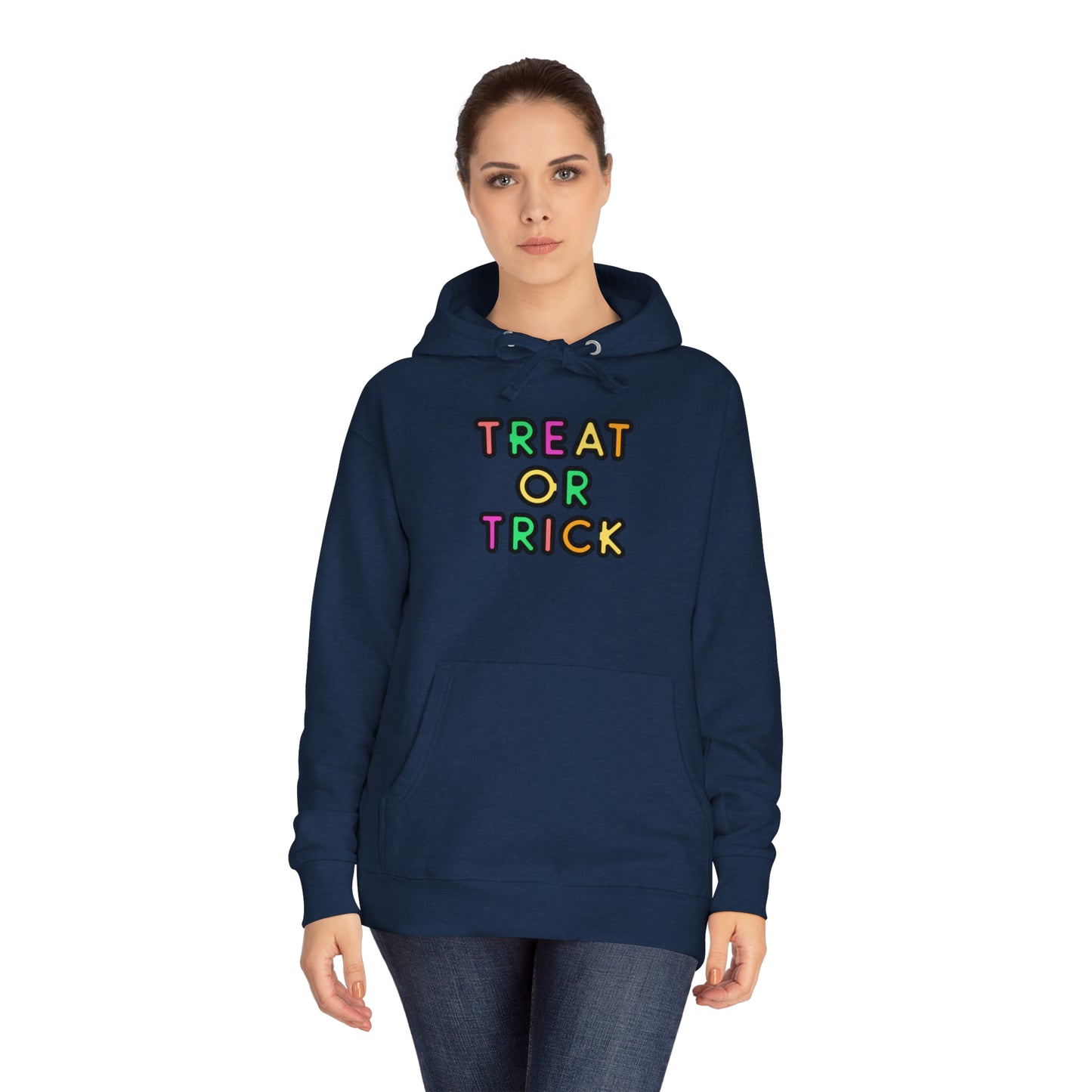 Treat or Trick Unisex Fleece Hoodie