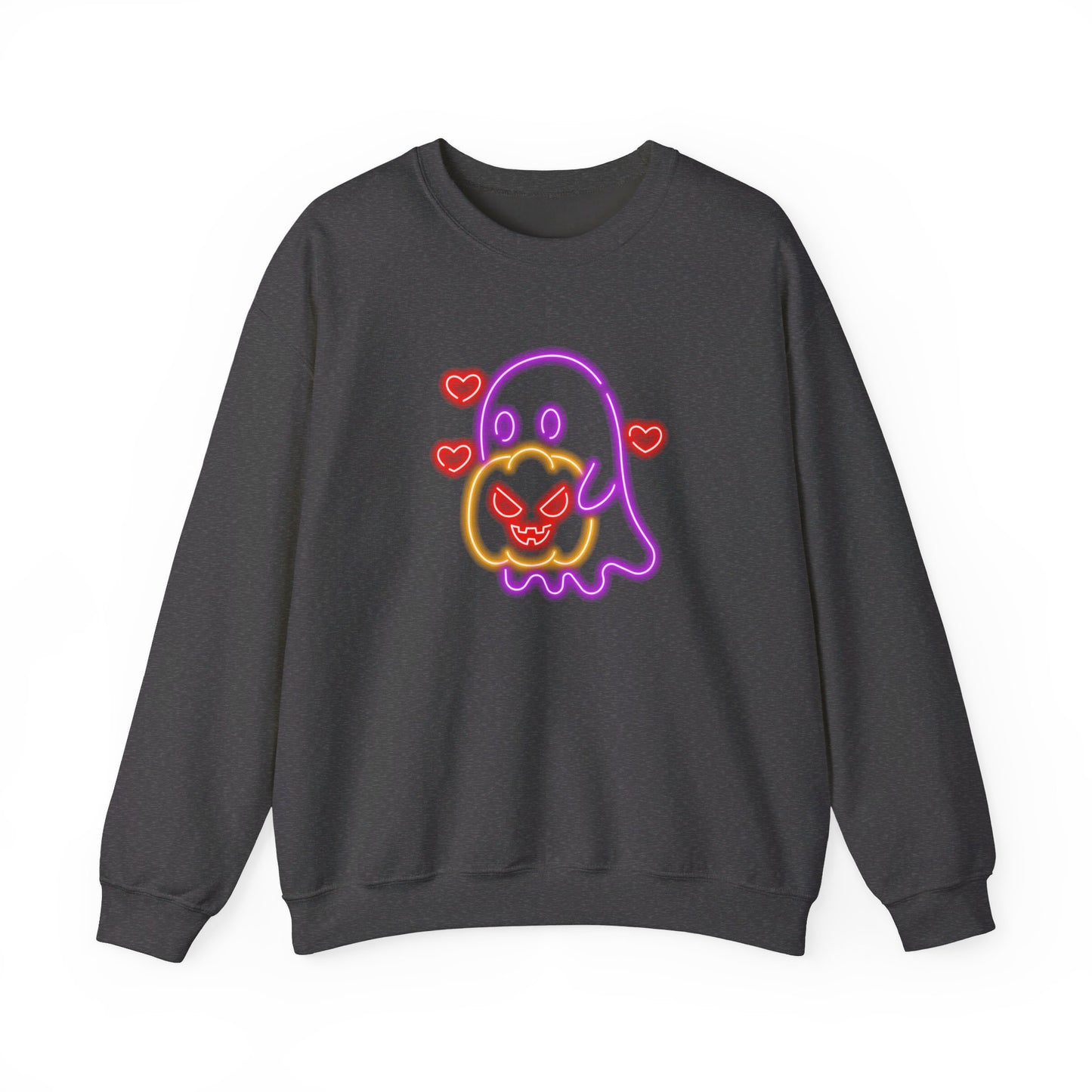 Neon Luv Ghost Unisex Heavy Blend™ Crewneck Sweatshirt