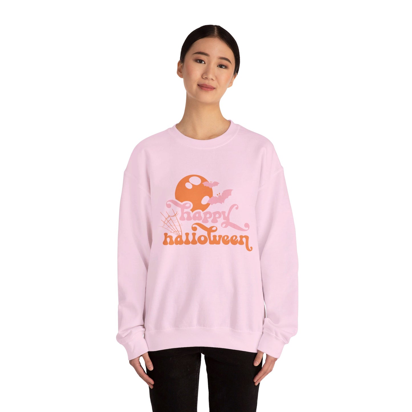 Retro Halloween Unisex Heavy Blend™ Crewneck Sweatshirt