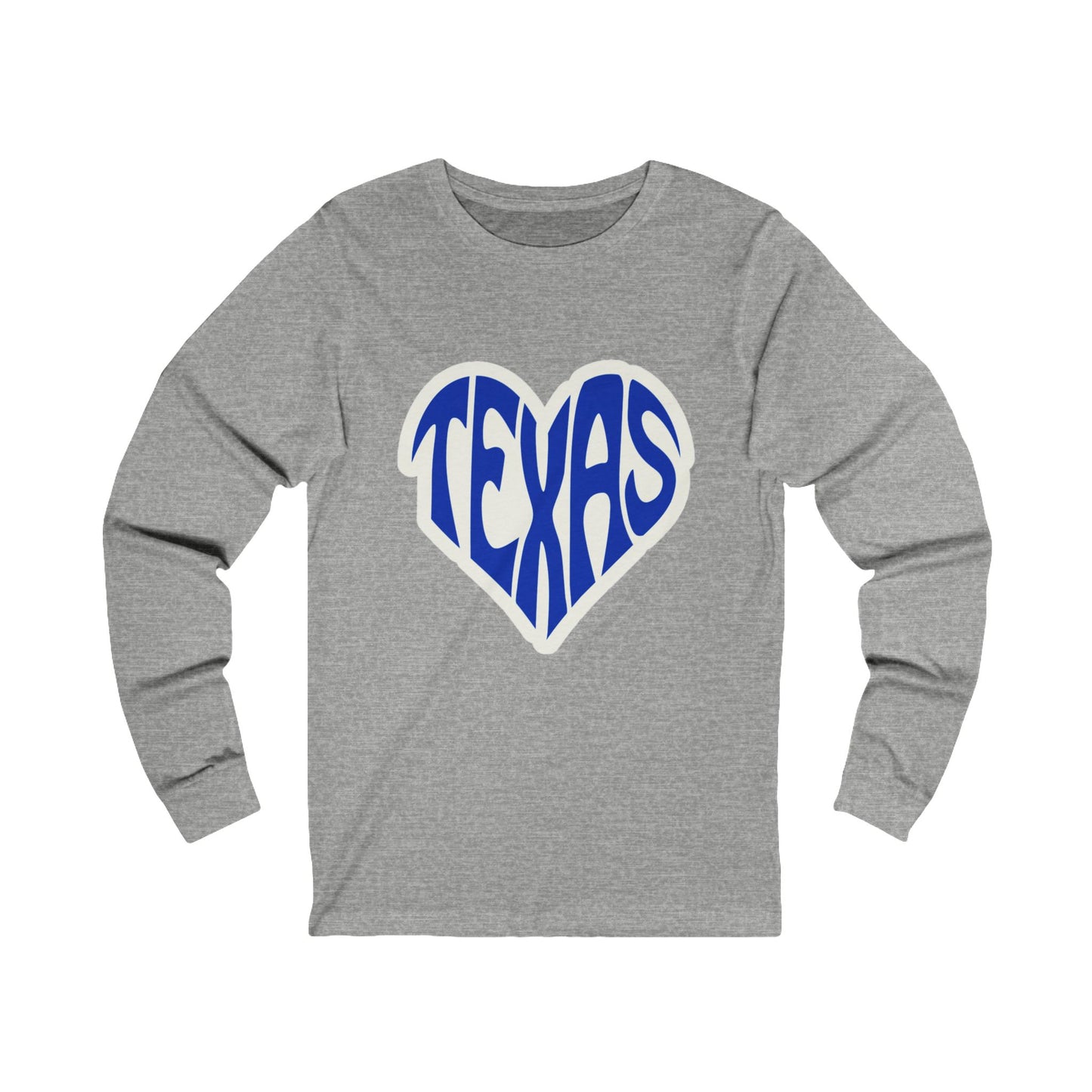 Heart of Texas Unisex Jersey Long Sleeve Tee