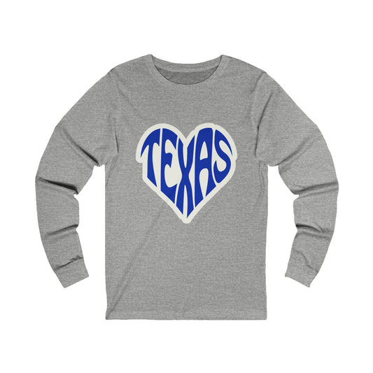 Heart of Texas Unisex Jersey Long Sleeve Tee