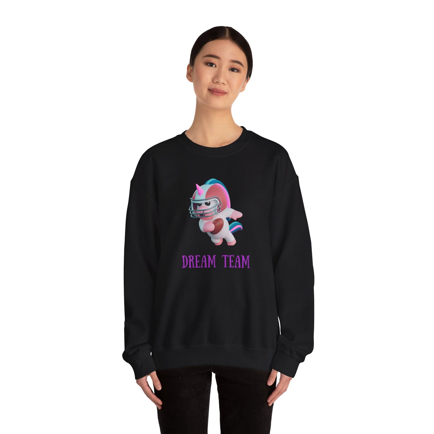 Unicorn Dream Team Unisex Heavy Blend™ Crewneck Sweatshirt