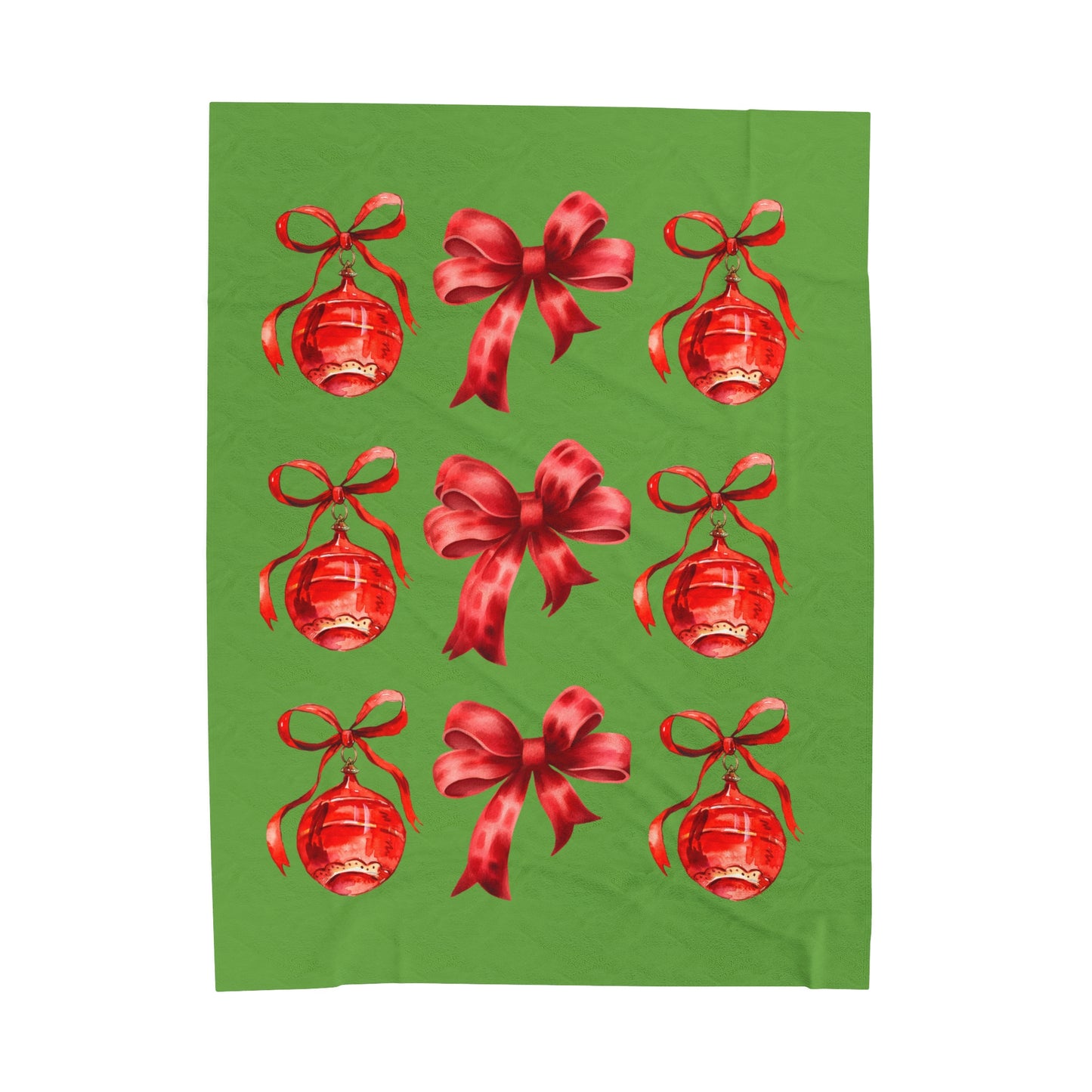 Christmas Velveteen Plush Blanket