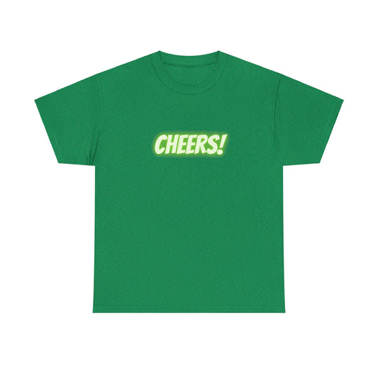 Cheers St Patrick’s Day Unisex Heavy Cotton Tee